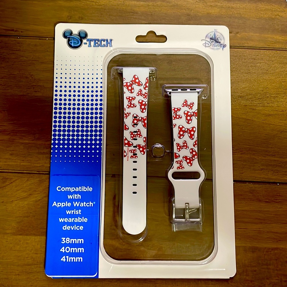 Disney Minnie Mouse Bows Apple Watch Band 38, 40, 41mm
